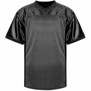 Custom High Quality Mesh American Football Jersey Wholesale Blank Sport Soccer T-Shirt <b>Heat</b>-Transfer Printed Short Premium - Product Image 5