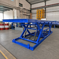 Plateforme élévatrice à ciseaux verticale fixe électrique hydraulique certifiée CE, capacité 2, 3, 4, 5, 6, 8, 10 tonnes, pour levage de marchandises