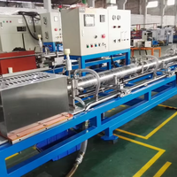 Hangao Máquina de recocido de tubos de acero inoxidable inteligente, de alta precisión, para uso fuera de línea, con control PLC, caja de engranajes y rodamientos, 380V-415V, de larga duración