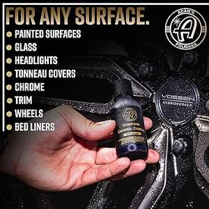 Adams Advanced Car Care Transparent 60ml 20H Graphene Ceramic Coating 60um Thick 12H Hardness Patented UV Glow Technology Car - Product Image 5