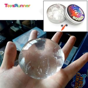 ดินน้ำมันแบบไม่ติดมือ ของเล่นบีบคลายเครียด สไลม์เด้งดึ๋ง ใสเหมือนคริสตัล - Product Image 4