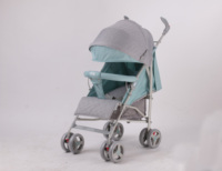 Poussette de bébé pliable à bas prix personnaliser logos poussette landau avec poignée rotative