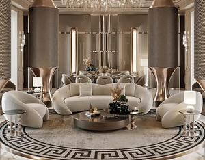 <span class=keywords><strong>Divani</strong></span> di Lusso <span class=keywords><strong>Moderni</strong></span> di Alta Gamma per Soggiorno, Set di <span class=keywords><strong>Divani</strong></span> Curvi di Lusso in Velluto per Soggiorno - Product Image 1
