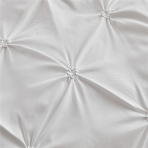 <strong>Custom</strong> High Quality New <strong>Style</strong> Bed Spreads Microfiber Bed <strong>Sheets</strong> Pure White Bedding Set - Product Image 5