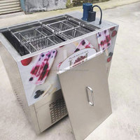 Machine à sucettes glacées automatique Moxin - Système de congélation rapide programmable