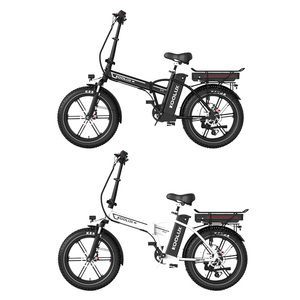 Bicicleta Eléctrica Plegable KOOLUX, Económica, Urbana, para Adultos, 750w, Verde, 48V, 20 Pulgadas, Modelo X11 - Product Image 6