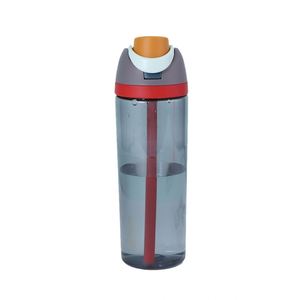 Bouteille d'eau portable en plastique transparent de 750 ml pour étudiants, avec paille, double boisson, pour le sport et l'extérieur – Vente en gros - Product Image 1