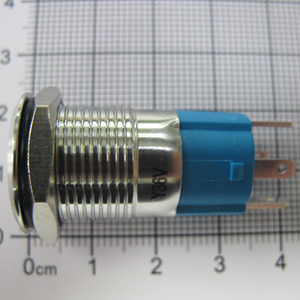 HUSA sakelar tombol tekan baja tahan karat 25mm Ultra pendek tahan air sesaat 1tanpa IP65 Level pada tombol tekan kawat sakelar - Product Image 4