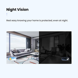 GIRIER Tuya Infrared Night Vision Two-way Talk 1080P WiFi Baby Monitor Camera for Smart Home Security - Product Image 6