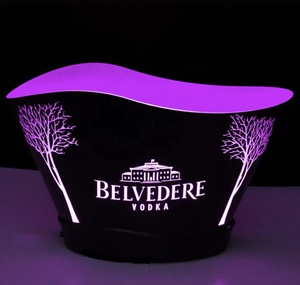 Sáng Ice Xô PP Chất Liệu Ánh Sáng LED Xô Đá Bia Rượu Sâm Banh Rượu Vodka Lấp Lánh Glow Xô Đá Cho Các Sự Kiện Thanh - Product Image 3