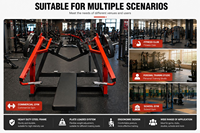 Machine de musculation pour la poitrine, presse horizontale, équipement d'entraînement musculaire, équipement de musculation, machine de musculation pour la salle de sport