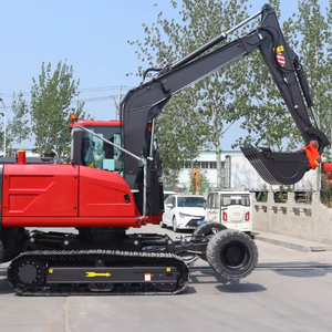 8.5 Ton Used Wheel-Crawler <b>Excavator</b> X9 Machinery Hydraulic Track Chain Good Price Earth-Moving <b>Machine</b> Sale - Product Image 3