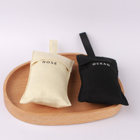 Sachets parfumés personnalisables en lin fait main au design Art Déco pour chambre d'hôtel – Lot multi-pièces pour profiter au quotidien
