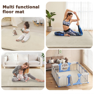 Tapis de jeu pour bébé en <span class=keywords><strong>mousse</strong></span> antibactérienne et désodorisante, neuf, pour le temps passé sur le ventre - Product Image 4