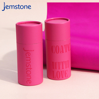 Boîte d'emballage cylindrique en carton personnalisée de luxe pour cosmétiques, huiles essentielles, soins de la peau, eye-liner