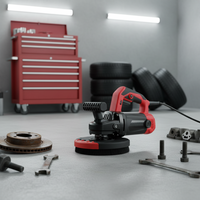 Meuleuse d'angle mini haute performance 1800W, machine à poncer les murs, outils électriques