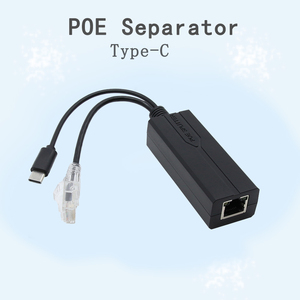 Gigabit 48V 5V 2.4A 10/100/1000Mbps Tipo-C POE Splitter Power Ethernet IEEE802.3Af/At Separador de Poe estándar Conmutadores de red - Product Image 6