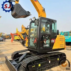 In Stock SANY SY75C SY35C SY35U <b>Used</b> Mini Crawler Excavator Low Hours Earth Moving <b>Machinery</b> for Construction Site Jobsite Work - Product Image 4