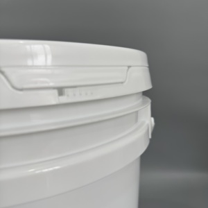 Seau en plastique jetable de qualité alimentaire compostable du fabricant, 30 litres avec couvercle, tailles 10L-30L - Product Image 4