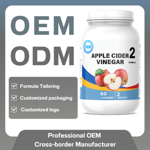 Suplemento de Fibra Dietética OEM, Gomitas Orgánicas de Vinagre de Sidra de Manzana, Fórmula Vegana Sin Gluten, Sabor a Manzana - Product Image 5
