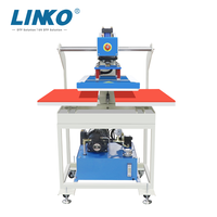 Machines de presse à chaud semi-automatiques à double station LINKO, prix usine, taille 40*60cm