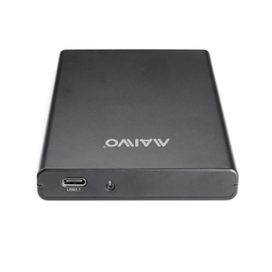 <strong>KINTEC</strong> Tool-Free USB 3.2 Gen2 2.5" SATA HDD Enclosure with Screw-Less Design Type-C 10Gbps to 2.5" Hard Drive Plastic Case - Product Image 1