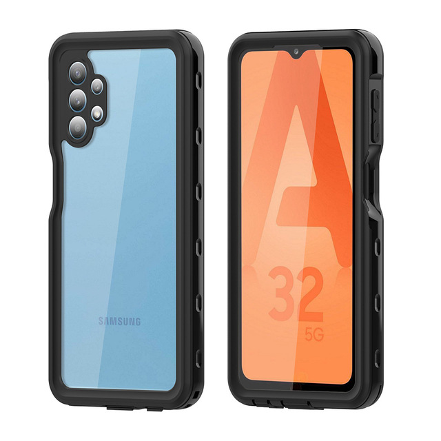 360 Degree Protective Waterproof Phone Case for Samsung galaxy A32 Shockproof With Camera Lens Protector Cover A23 A33