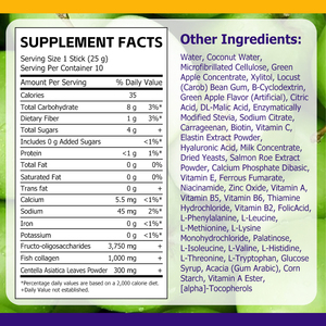 Gelée de Collagène Premium : Booster d'Élasticité, Composants Cutanés Hydratants, Beauté Quotidienne, Délicieusement Enrichi en Centella Asiatica - Product Image 2