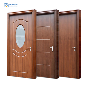 अमेरिकी अखरोट इंटीरियर प्रीचुंग दरवाजा प्रमाणित आधुनिक ज्यामिति फ्लश डिजाइन वाटरप्रूफ डिजाइन वाटरप्रूफ बेडरूम के लिए पहले से - Product Image 1