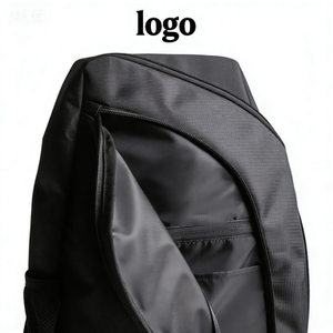 Luxury <b>Black</b> Quilted Nylon Pickleball <b>Backpack</b> With Padel Tote Bag Custom Logo for Outdoor Gym Pickleball Racket Bag - Product Image 6