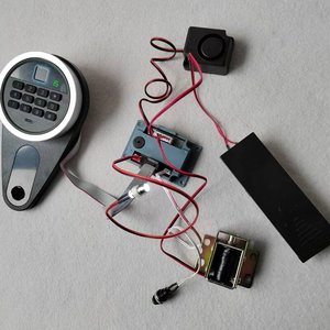 Bán Dẫn Vân Tay Và Thông Minh Thông Minh Kỹ Thuật Số Bàn Phím Điện Tử Có Thể Thu Vào Núm Khóa Tủ Locker Cho Két An Toàn Hộp - Product Image 5