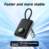 Adaptador JCS 4109C para Convertir CarPlay de Cableado a Inalámbrico con Bluetooth y USB, Portátil, Plug & Play, para Autos Universales