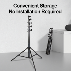 Trípode de Aluminio BeiYang con Amortiguación de Aire y Absorción de Impactos, de Tres Secciones Extensibles, Ligero, para Iluminación de Estudio, Softbox y Cámara - Product Image 5