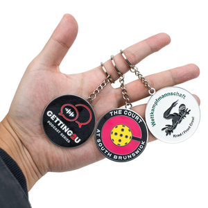 Portachiavi in Metallo Personalizzato con Logo 3D, Ciondolo Incidibile con Apribottiglie e Metro a Nastro, Portachiavi in Metallo con Trasferimento Termico per Squadre di Calcio - Product Image 5