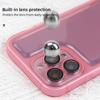 Coque de téléphone transparente en TPU cristal clair antichoc de 1,66 mm pour iPhone 13 14 12 11 Pro Max Xr Xs