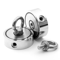 Kit d'aimants de pêche en néodyme à coque robuste en acier inoxydable pour la détection de métaux et la recherche de trésors - Idéal pour le dropshipping industriel