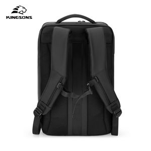 Kingsons Sports Duffle Bag <b>Black</b> Multiple Compartments Men's Outdoor Travel <b>Backpack</b> <b>Waterproof</b> Daypack - Product Image 3