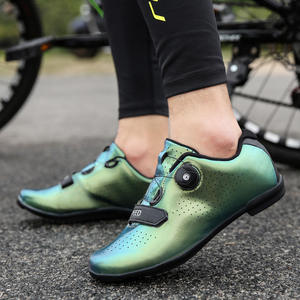 Chaussures de vélo de montagne à semelle résistante à l'usure, antidérapantes, multicolores, pour la course à pied, le triathlon et la compétition - Product Image 6