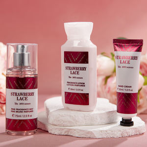 ชุดสตรอเบอรี่สำหรับทั้งชายและหญิงพร้อมบอดี้โลชั่นหมอกและ<span class=keywords><strong>ครีม</strong></span>ทามือ - Product Image 6