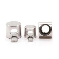 20/30/40/45 Zinc Alloy Aluminum Profile Universal Connectors Inner Fastener Silver Finish