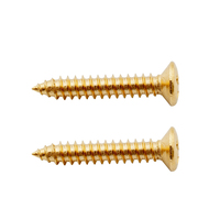 Vis à bois en acier au carbone zingué jaune, kit assorti de 825 pièces, système de mesure métrique