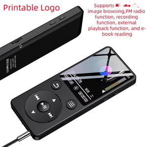Reproductor MP3 de 1,8 pulgadas, reproductor de música portátil inalámbrico BT 5,0, compatible con tarjeta TF de 64GB, Radio FM para estudiantes, deportes, gimnasio, correr - Product Image 3