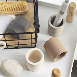 Taza de cepillo de dientes para el hogar suministros de baño soporte de cepillo de dientes absorbente de agua seca al por mayor - Product Image 3