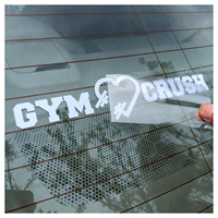 Autocollants de voiture en vinyle imperméable avec impression personnalisée de lettres mélangées, autocollants découpés avec logo et ruban de transfert pour la promotion