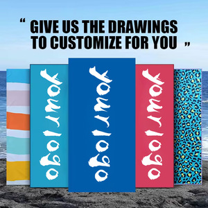 Factory Custom Logo Design Size Personalized Print Quick Dry Sand Proof <b>Microfiber</b> <b>Beach</b> <b>Towel</b> - Product Image 4