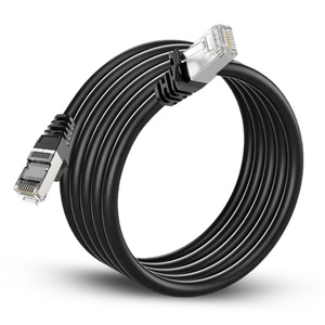 สายเคเบิลอีเธอร์เน็ต Dsunty Cat5 F/STP RJ45 26AWG สายจั๊มเปอร์ CAT5E ปลอกหุ้ม PVC มาตรฐาน ROHS สายแลนเน็ตเวิร์ก 1ม.-100ม. สายแพทช์คอร์ด OEM - Product Image 1