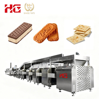 Ligne de production de biscuits en forme de chat HG, machine à fabriquer des biscuits pour chats, machine à biscuits pour chats expansibles, usine de fabrication de biscuits