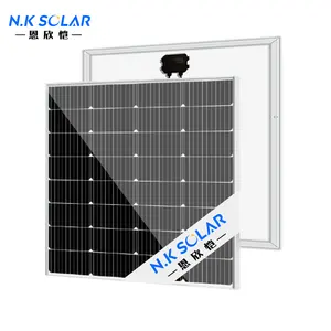 低价单声道182毫米太阳能电池80w 100瓦太阳能电池板150瓦160瓦太阳能电池板库存模块待售