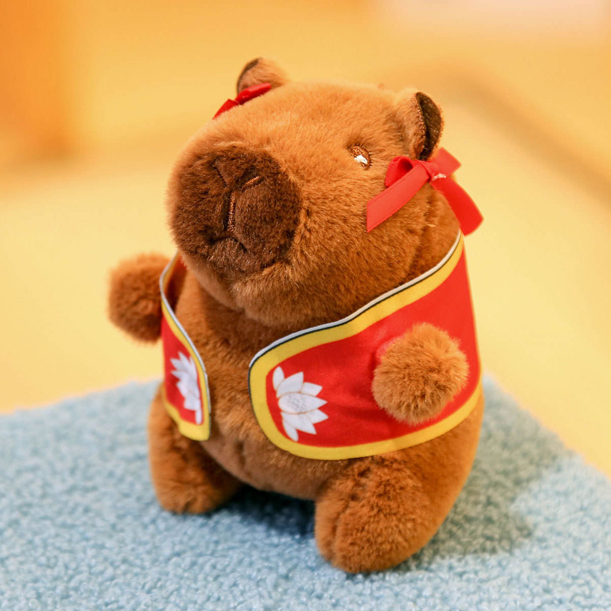 Capybara-gilet lotus-12cm