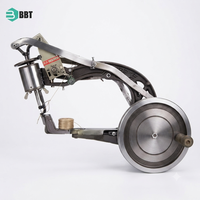 Machine manuelle de réparation de chaussures sans alimentation électrique - Équipement de couture du cuir à manivelle avec cadre en fonte
